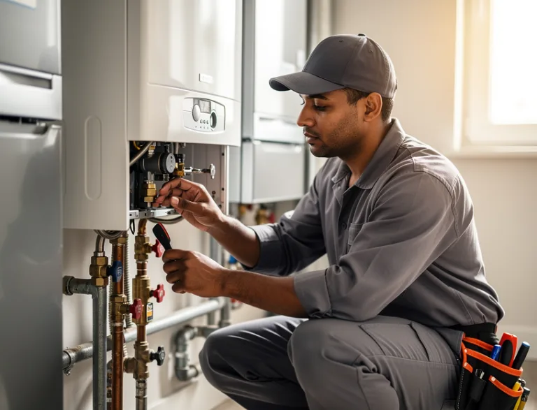 gas boiler repair Lansing-Westgate
